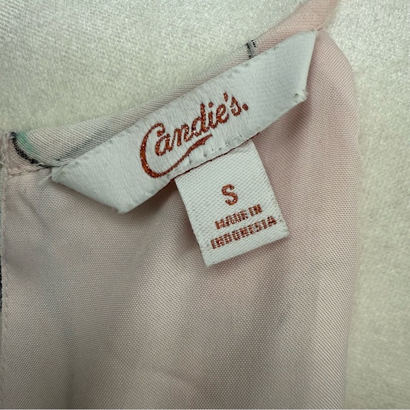 Candie’s Women’s Maxi Dress‎ Size S sleeveless Pale Pink Girlhoodcore Coquette - Picture 10 of 15